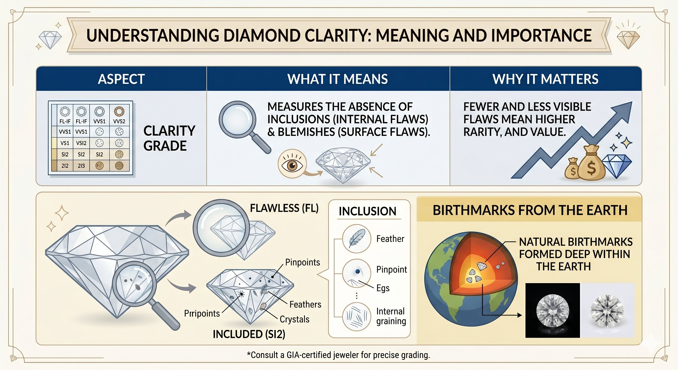 understanding diamond clarity